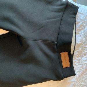 Fleece lined leggings size Medium but fit more like a small